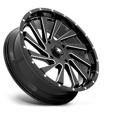 MSA Offroad Wheels M46 BLADE UTV – 22X7 – 4X156 – 0 mm – GLOSS BLACK MILLED