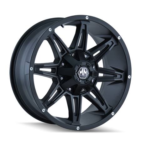 Mayhem Wheels RAMPAGE – 18x9, 8x170, -12 – Matte Black