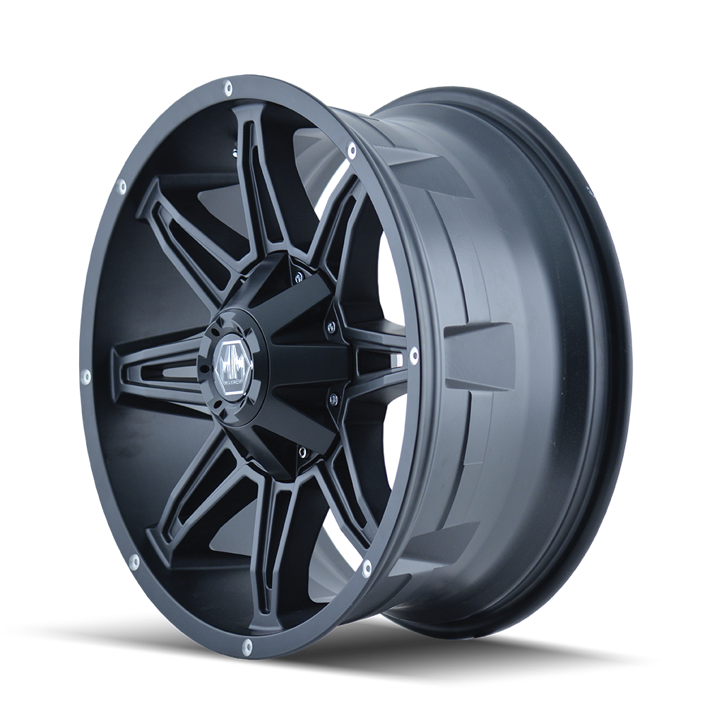 Mayhem Wheels RAMPAGE – 18x9, 8x170, -12 – Matte Black