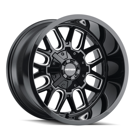 Mayhem Wheels COGENT – 20x10, 8x165.1, -19 – Gloss Black Milled