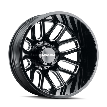 Mayhem Wheels COGENT DUALLY – 20x8.25, 8x210, -192 – Gloss Black Milled