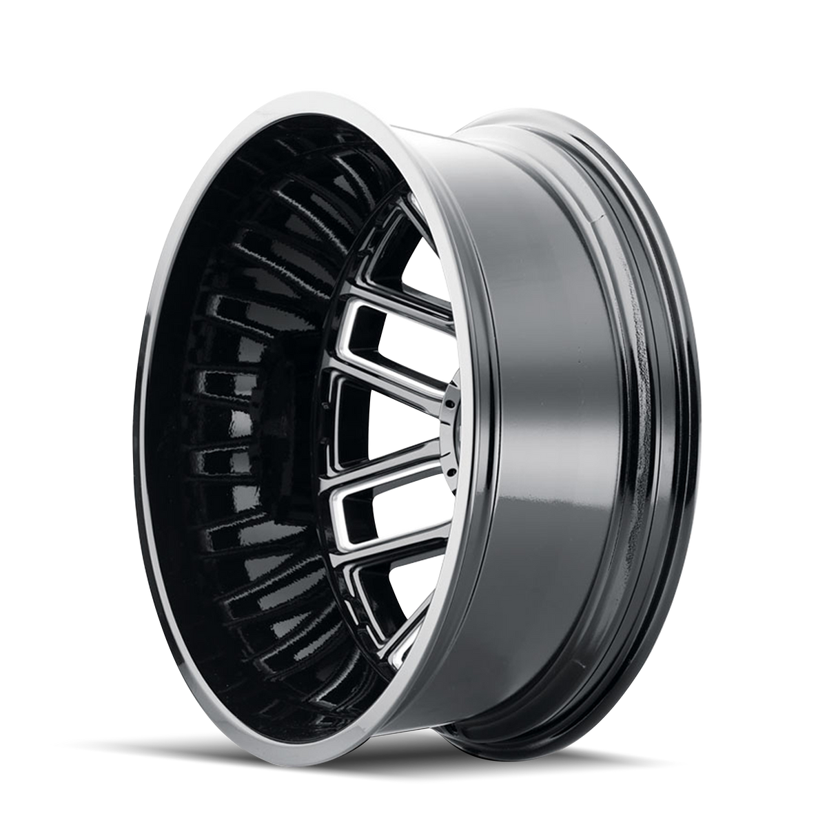 Mayhem Wheels COGENT DUALLY – 20x8.25, 8x200, -192 – Gloss Black Milled