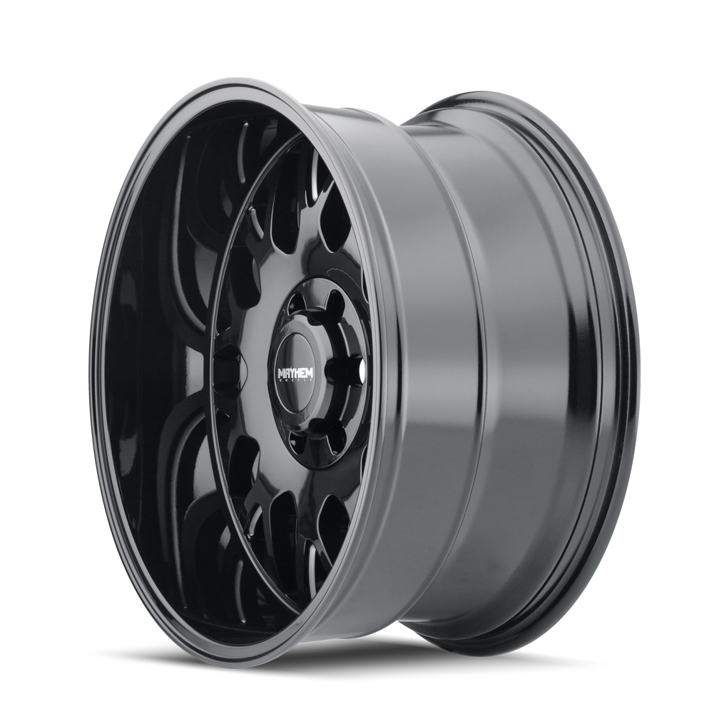 Mayhem Wheels TRIPWIRE – 20x10, 6x139.7, -19 – Gloss Black Milled