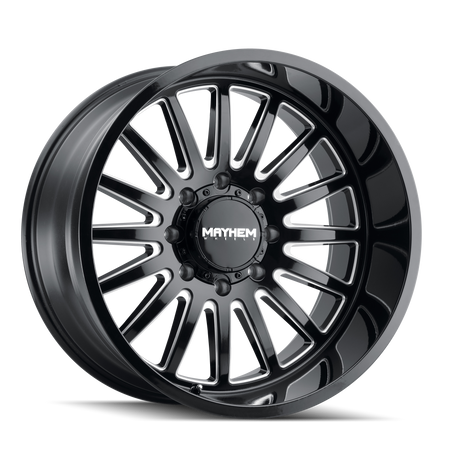 Mayhem Wheels UTOPIA – 20x9, 8x165.1, 0 – Gloss Black Milled