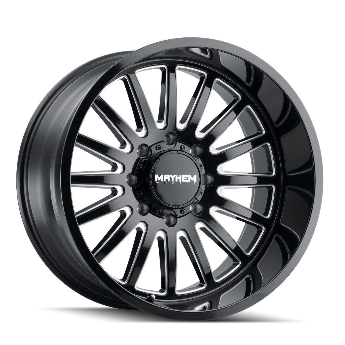 Mayhem Wheels UTOPIA – 20x9, 8x165.1, +18 – Gloss Black Milled