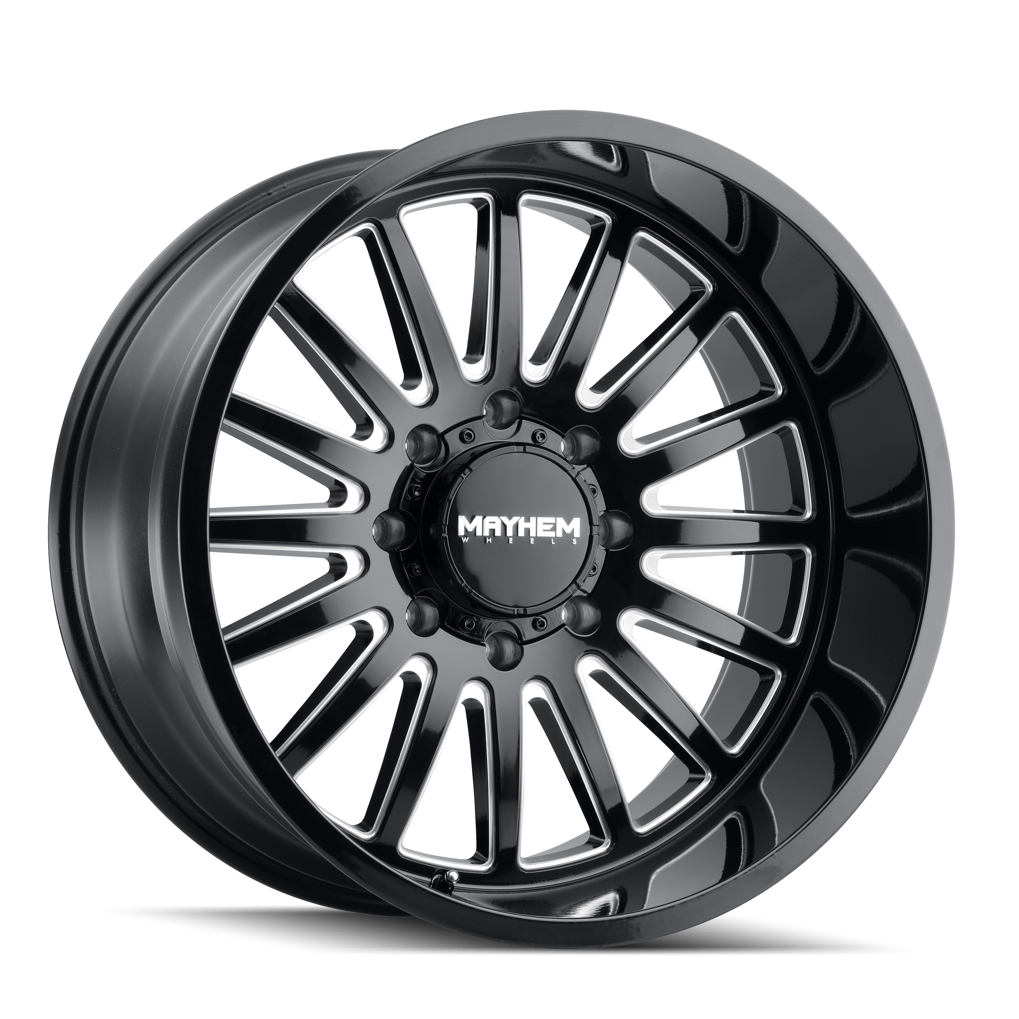 Mayhem Wheels UTOPIA – 20x9, 8x165.1, +18 – Gloss Black Milled