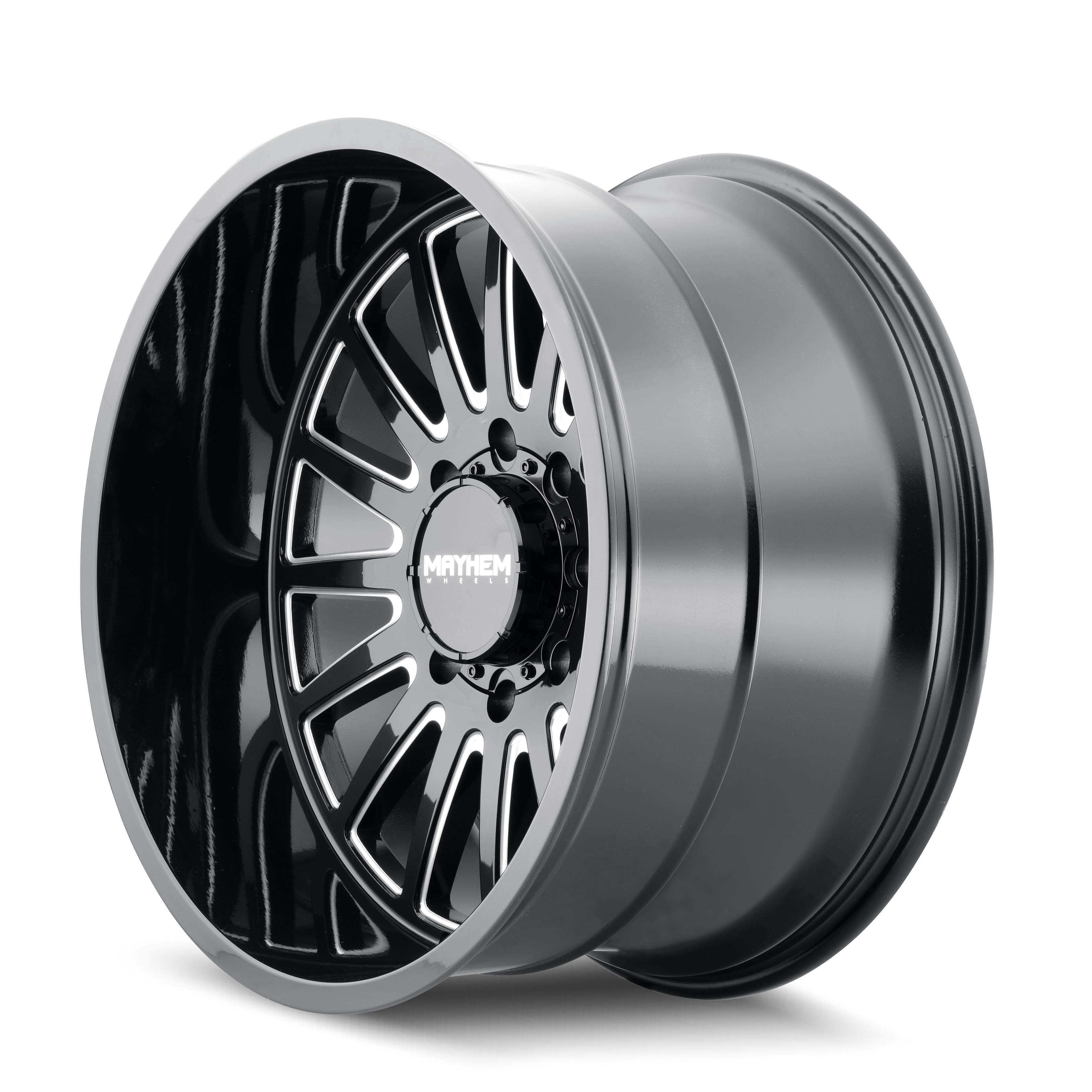 Mayhem Wheels UTOPIA – 20x9, 8x165.1, +18 – Gloss Black Milled