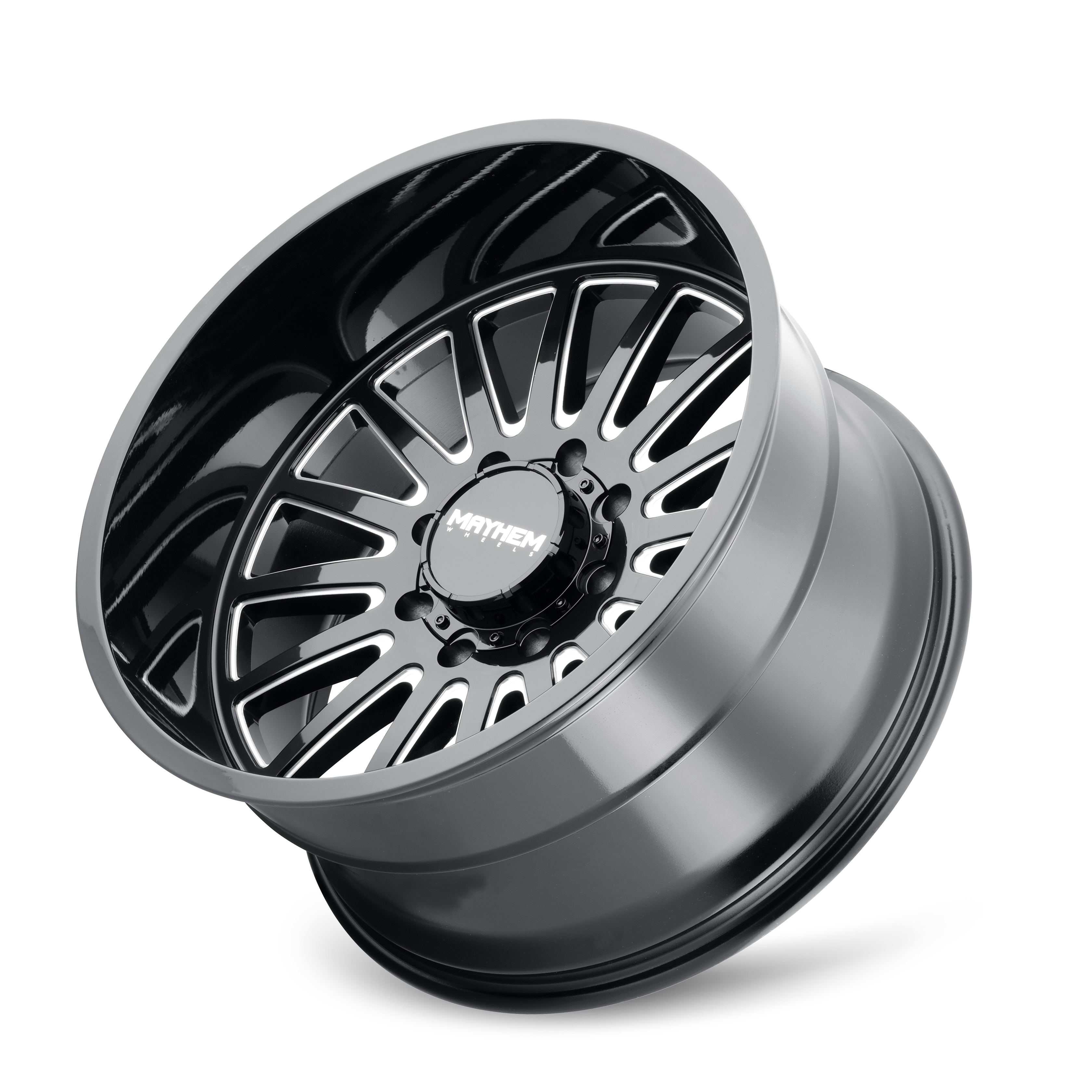 Mayhem Wheels UTOPIA – 20x9, 8x165.1, +18 – Gloss Black Milled