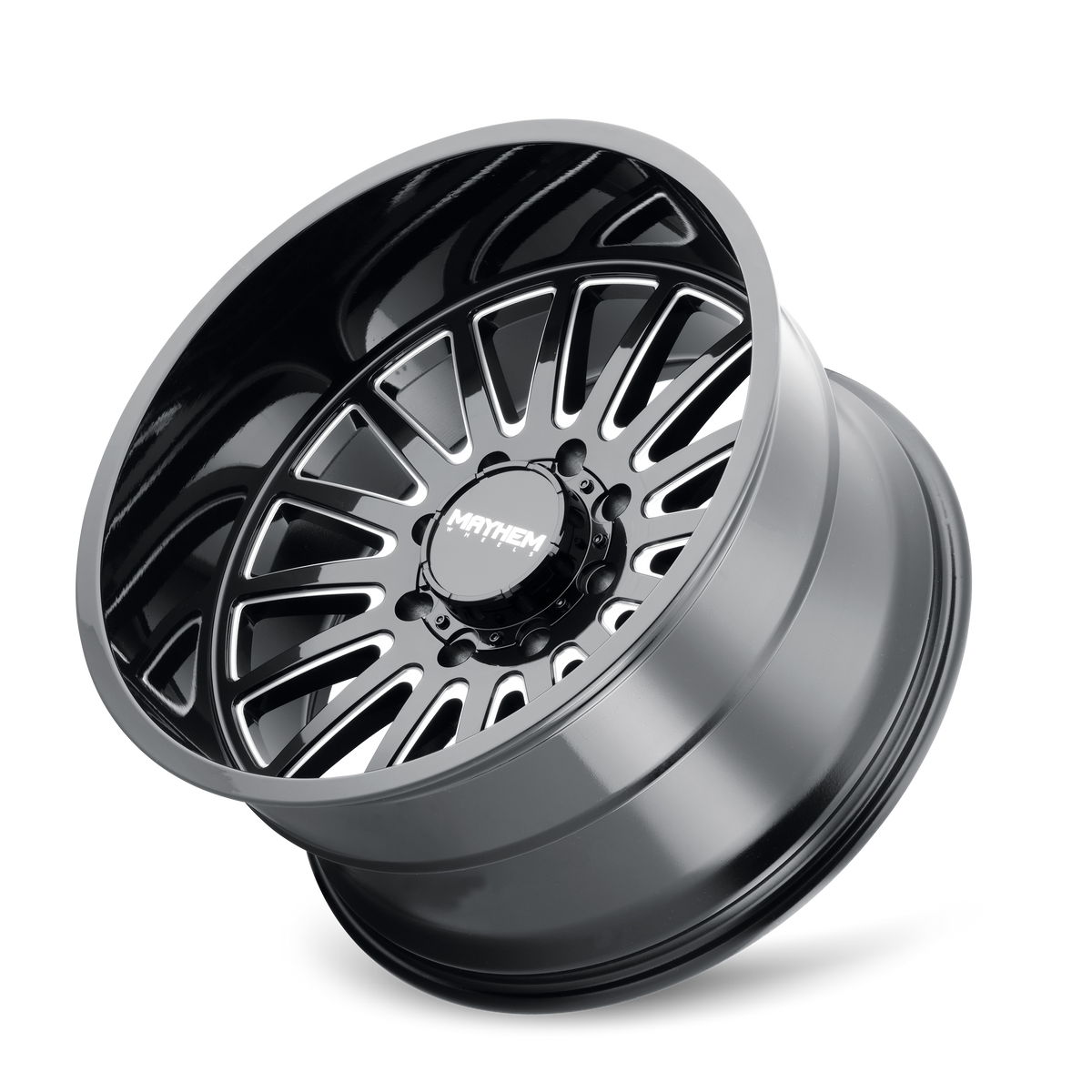 Mayhem Wheels UTOPIA – 20x9, 6x139.7, +18 – Gloss Black Milled