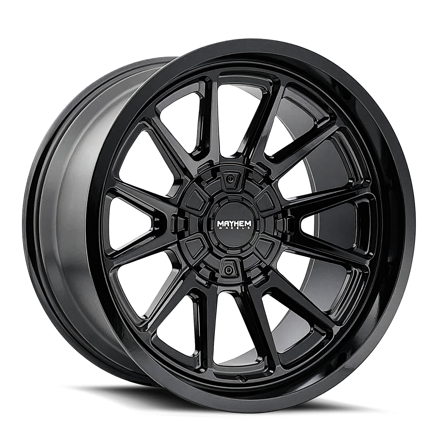 Mayhem Wheels INTREPID – 18x9, 5x127/5x139.7, -12 – Gloss Black
