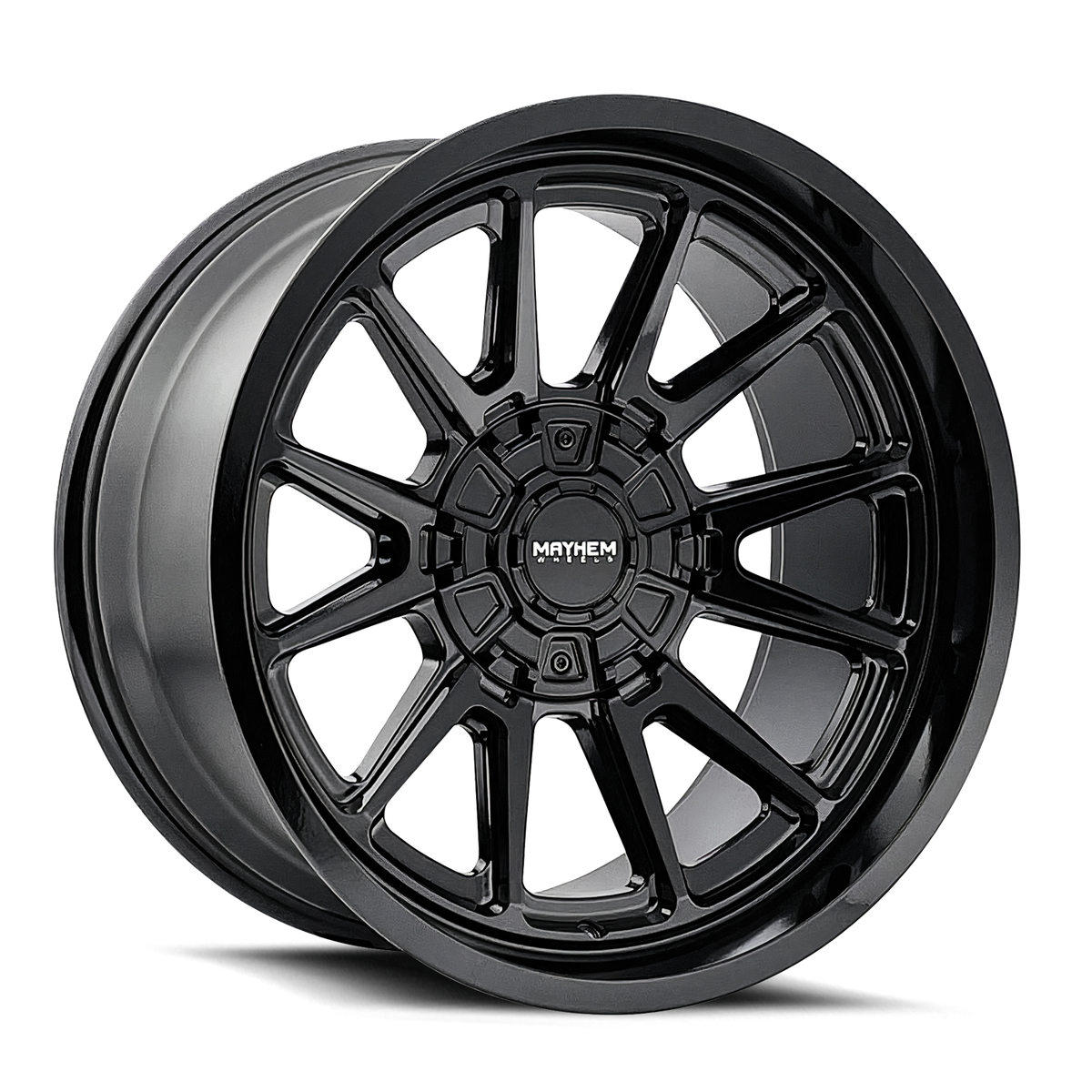 Mayhem Wheels INTREPID – 18x9, 8x180, -12 – Gloss Black