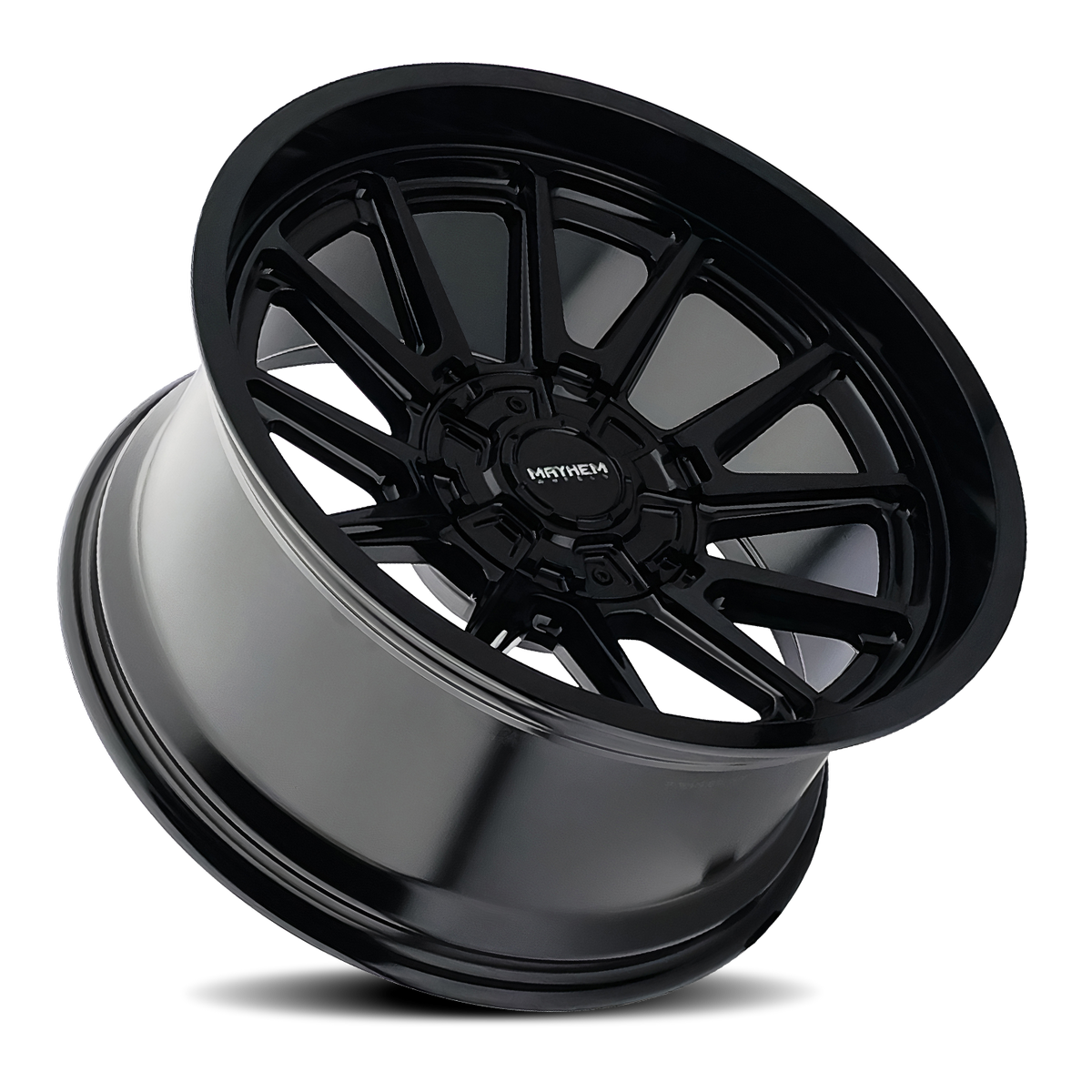 Mayhem Wheels INTREPID – 18x9, 5x127/5x139.7, -12 – Gloss Black