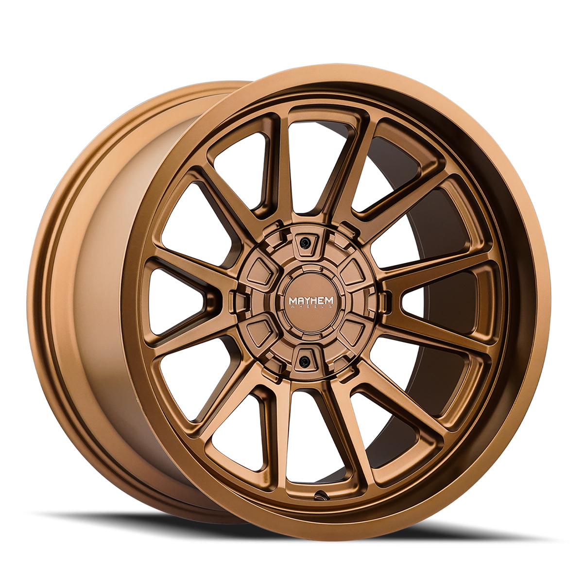 Mayhem Wheels INTREPID – 20x9, 5x127/5x139.7, 0 – Satin Bronze