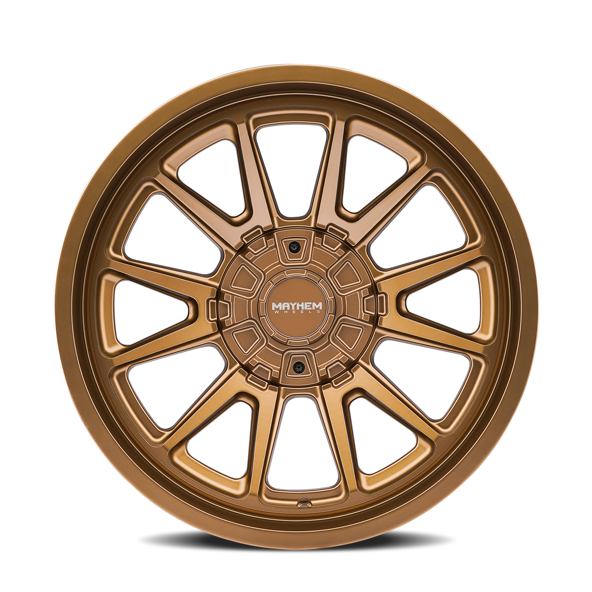 Mayhem Wheels INTREPID – 20x9, 8x170, 0 – Satin Bronze
