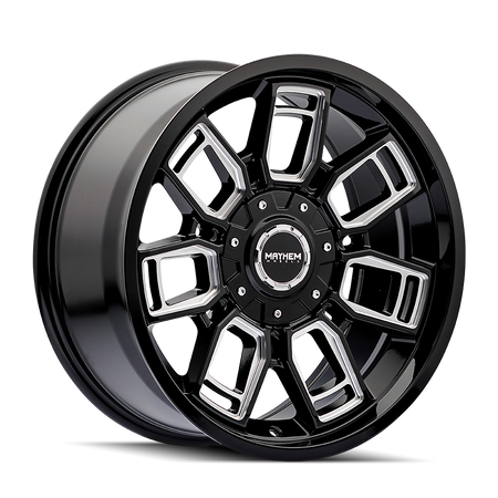 Mayhem Wheels ORDINANCE – 20x9, 5x127/5x139.7, 0 – Gloss Black Milled