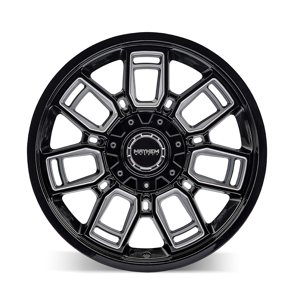 Mayhem Wheels ORDINANCE – 20x9, 5x127/5x139.7, 0 – Gloss Black Milled