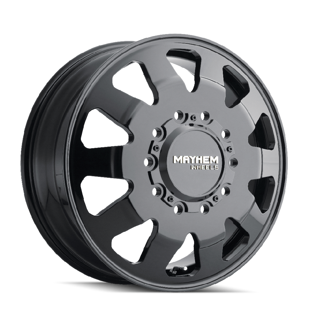 Mayhem Wheels 8181 – 22x8.25, 10x225, +169 – Gloss Black