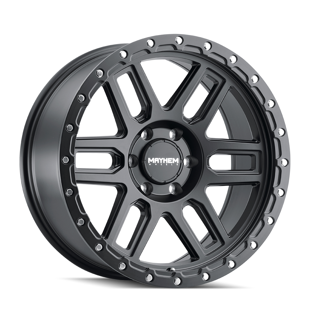 Mayhem Wheels DELTA – 20x9, 6x139.7, 0 – Matte Black