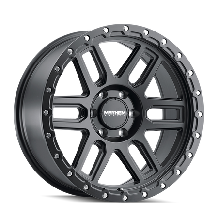 Mayhem Wheels DELTA – 17x9, 6x139.7, -12 – Matte Black