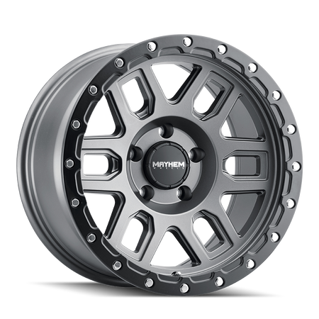 Mayhem Wheels DELTA – 17x9, 5x127, -12 – Matte Gunmetal