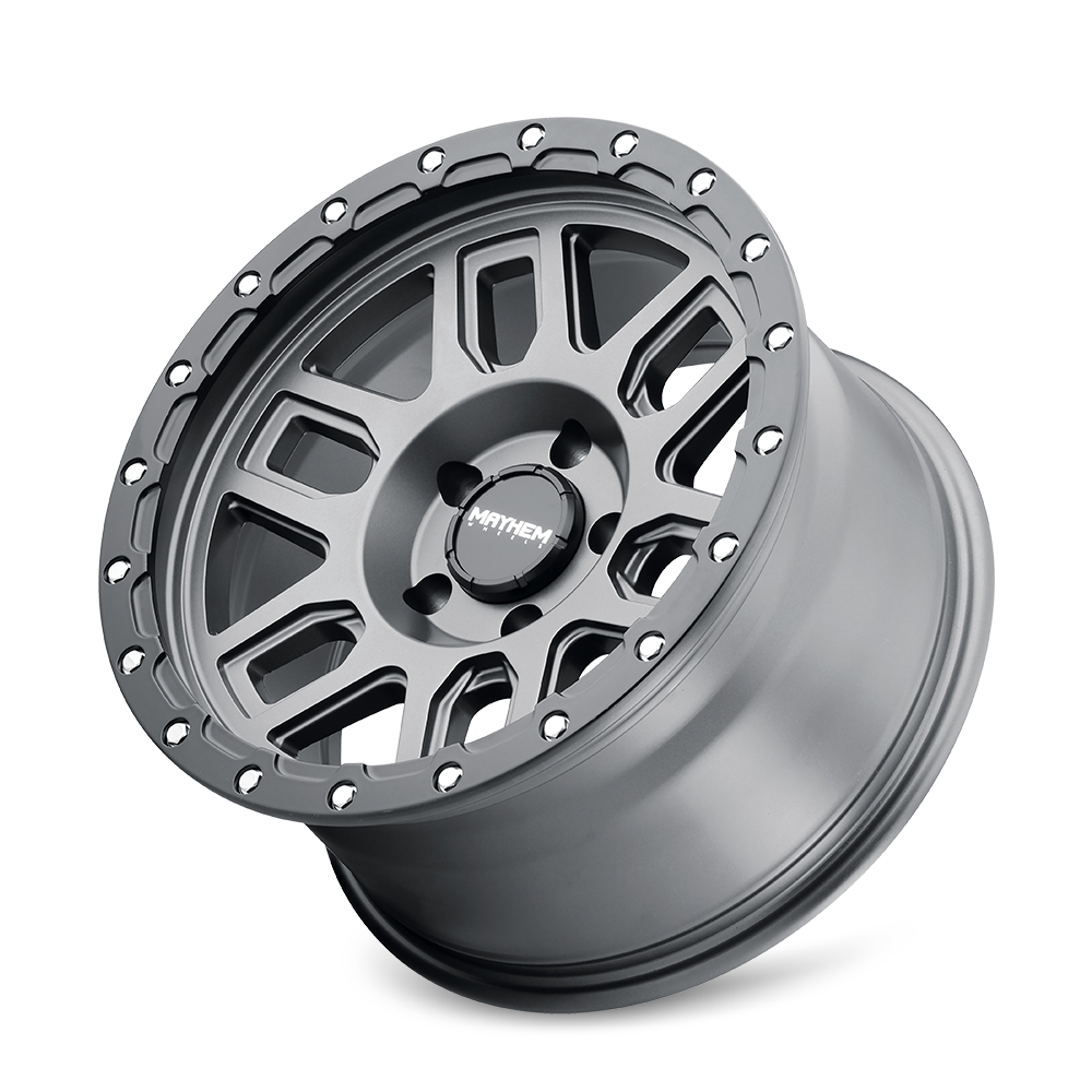 Mayhem Wheels DELTA – 17x9, 5x127, -12 – Matte Gunmetal