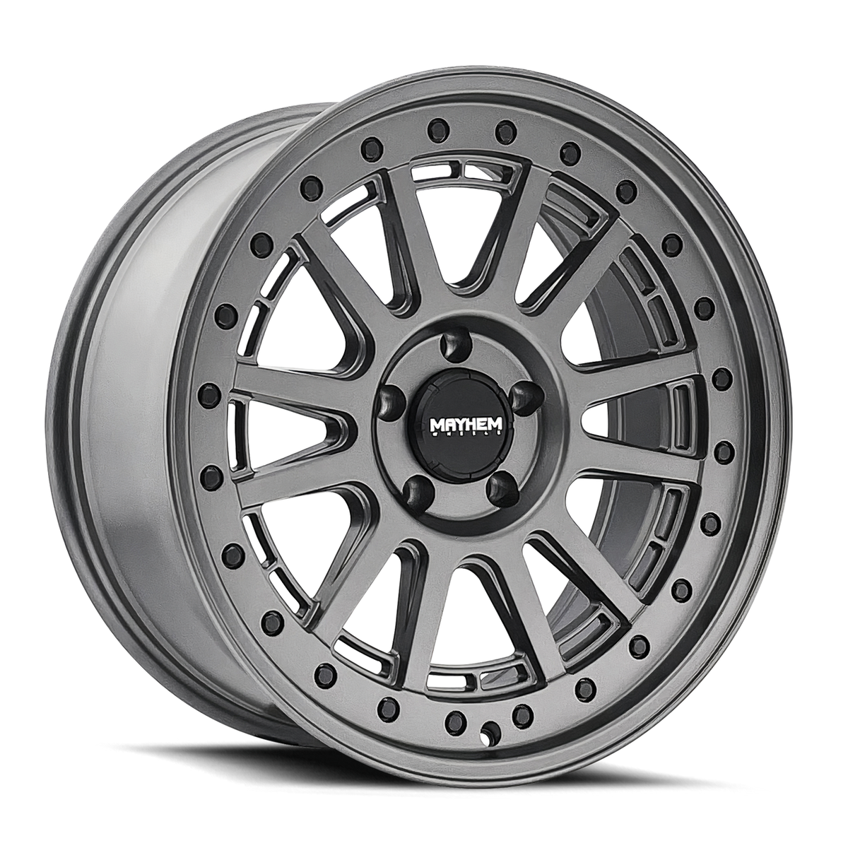Mayhem Wheels COMPASS – 20x9, 5x127, 0 – Satin Gunmetal