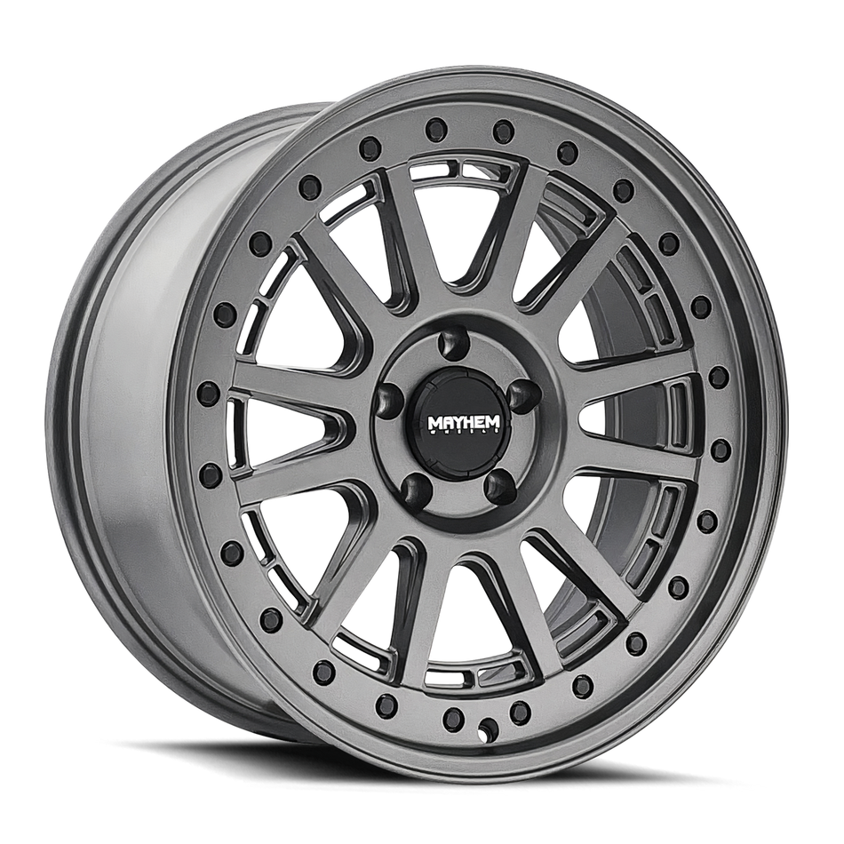 Mayhem Wheels COMPASS – 18x9, 5x127, 0 – Satin Gunmetal