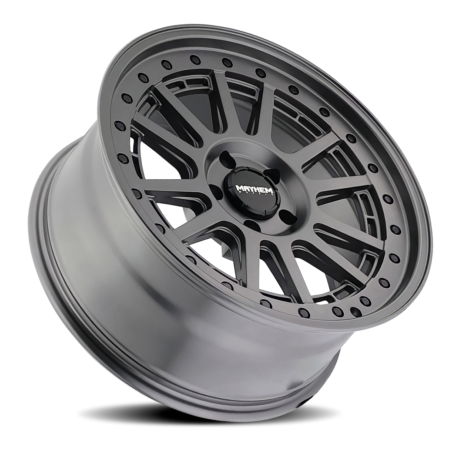Mayhem Wheels COMPASS – 15x7, 5x100, +15 – Satin Gunmetal