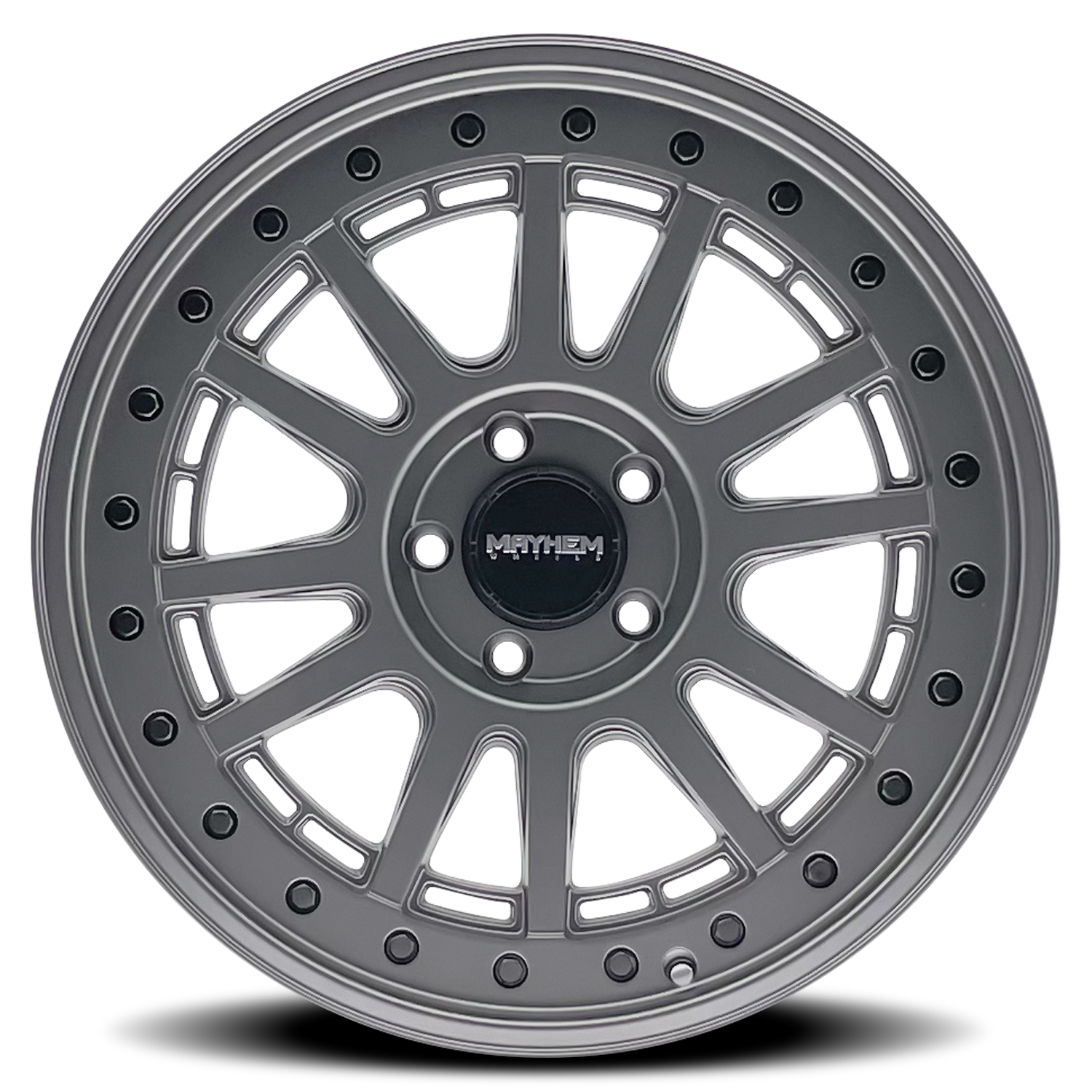 Mayhem Wheels COMPASS – 20x9, 5x127, 0 – Satin Gunmetal