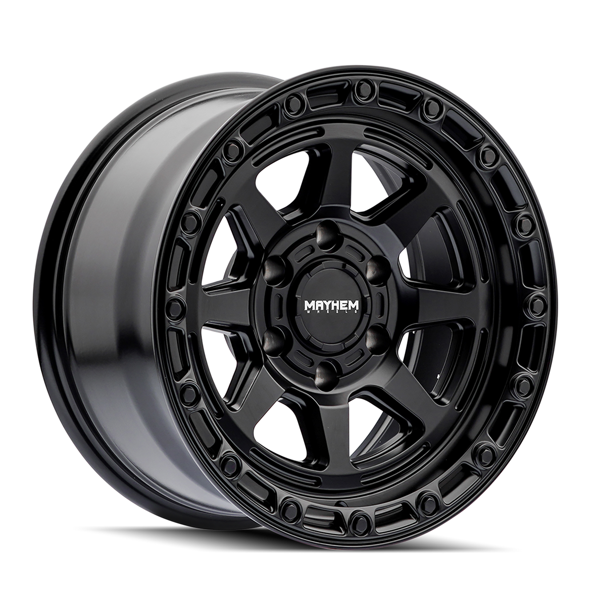 Mayhem Wheels RIDGELINE – 17x8.5, 5x127, -6 – Satin Black