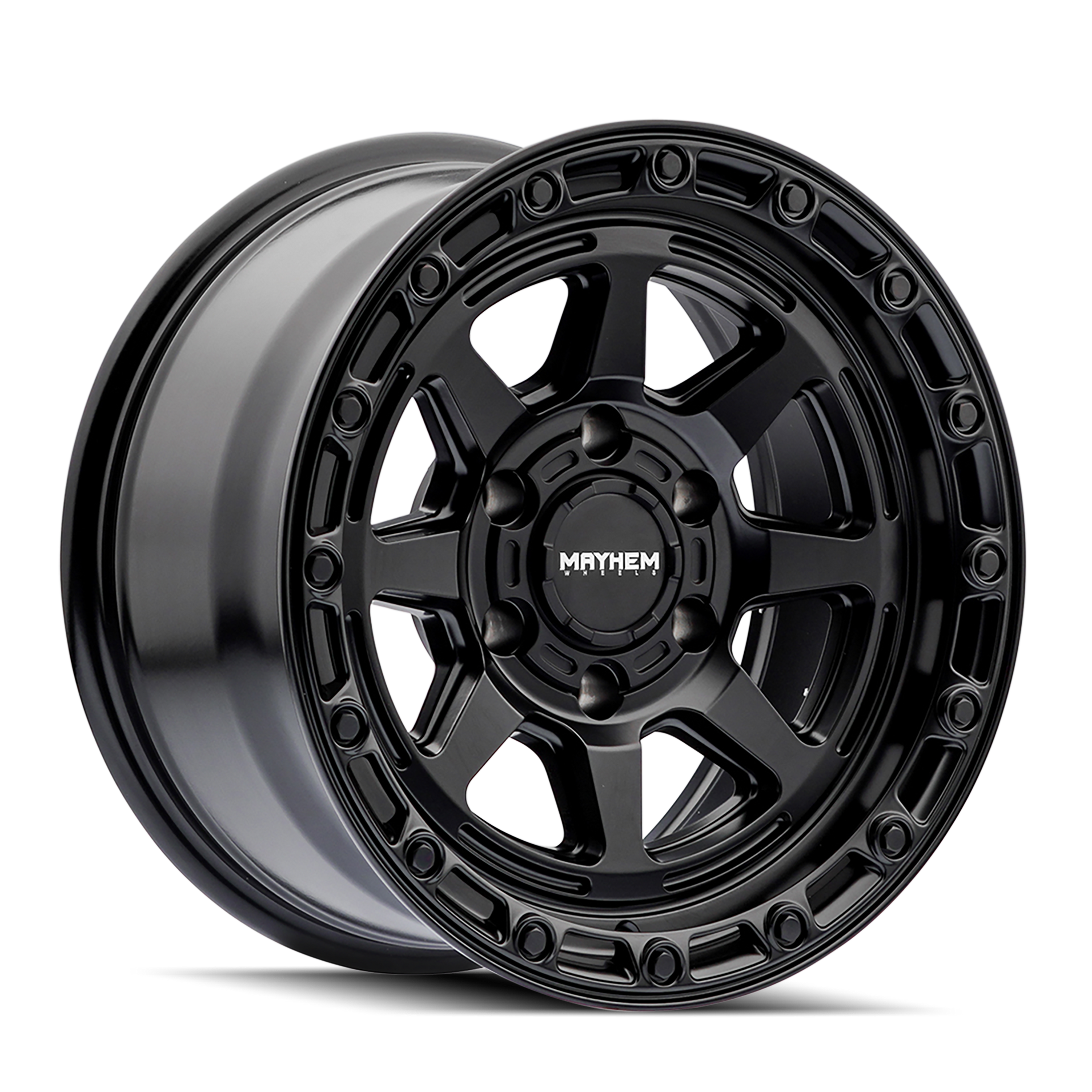 Mayhem Wheels RIDGELINE – 20x9, 8x170, +18 – Satin Black