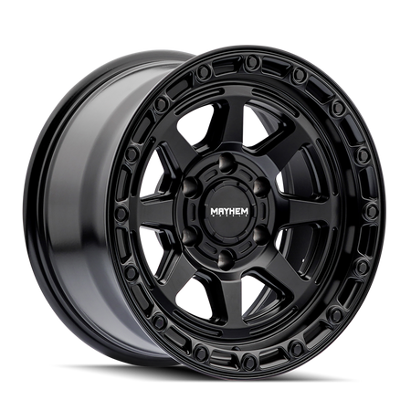 Mayhem Wheels RIDGELINE – 20x9, 8x170, +18 – Satin Black