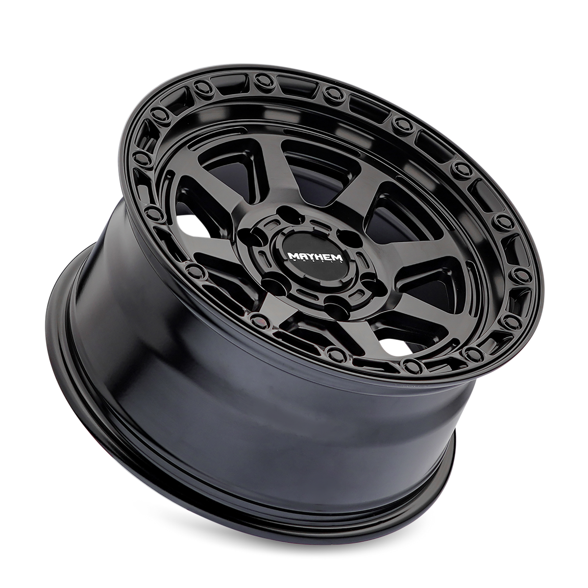 Mayhem Wheels RIDGELINE – 17x8.5, 5x127, -6 – Satin Black