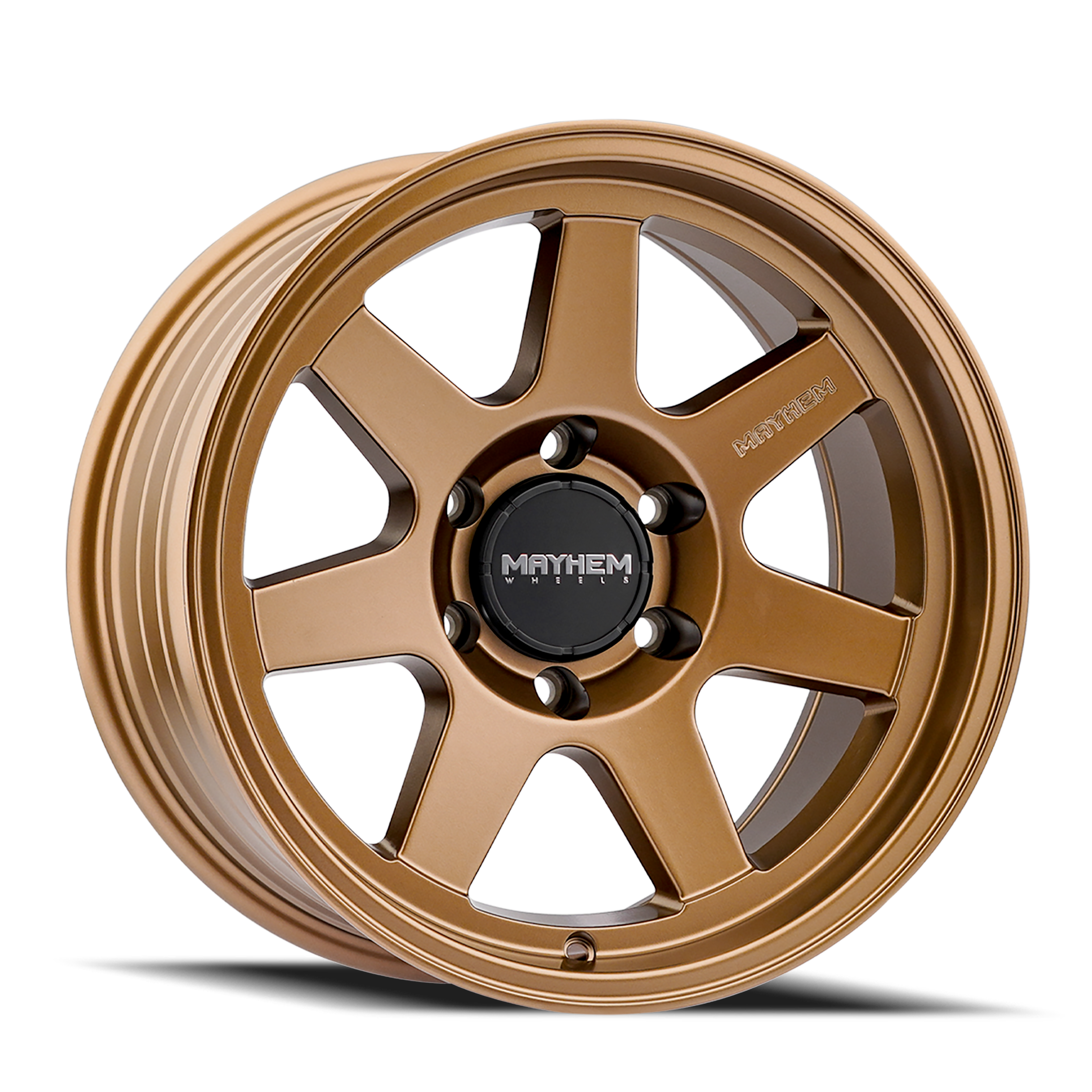 Mayhem Wheels CONVOY – 17x9, 5x127, -6 – Satin Bronze