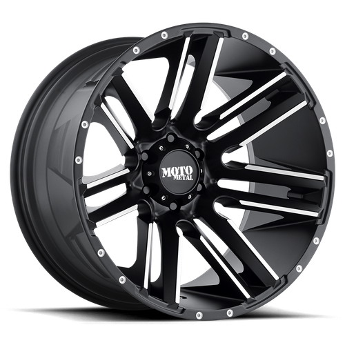 Moto Metal MO978 RAZOR – 20X9 – 5X139.7 – 18 mm – SATIN BLACK MACHINED