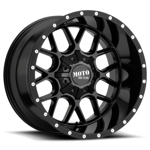 Moto Metal MO986 SIEGE – 22X10 – 6X135/6X139.7 – 12 mm – GLOSS BLACK