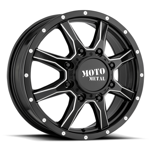 Moto Metal MO995 – 20X8.25 – 8X165.1 – 127 mm – SATIN BLACK MILLED