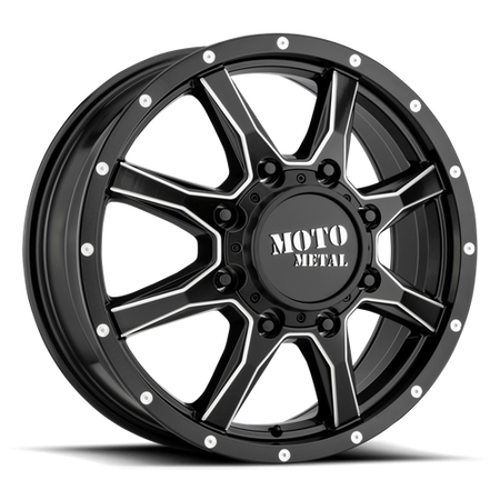 Moto Metal MO995 – 20X8.25 – 8X165.1 – 127 mm – SATIN BLACK MILLED