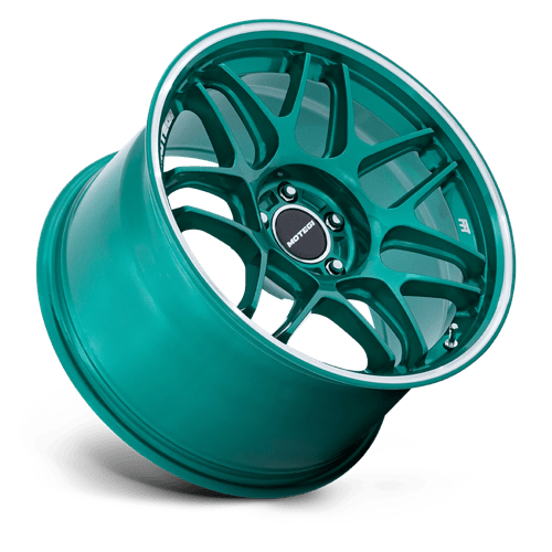 Motegi MR158 TSUBAKI – 18X9.5 – 5X114.3 – 40 mm – HOKKAIDO GREEN W/ MACHINED LIP