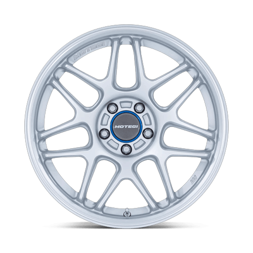 Motegi MR158 TSUBAKI – 18X9.5 – 5X120 – 35 mm – HYPER SILVER W/ MACHINED LIP