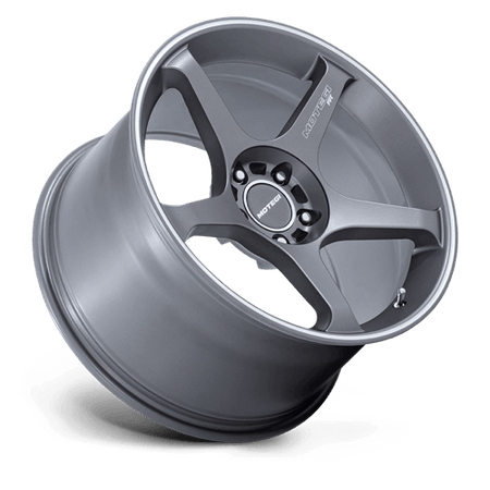 Motegi MR159 BATTLE V – 18X10.5 – 5X120 – 35 mm – GUNZILLA W MACHINED LIP STRIPE