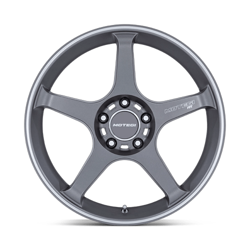 Motegi MR159 BATTLE V – 18X10.5 – 5X120 – 35 mm – GUNZILLA W MACHINED LIP STRIPE