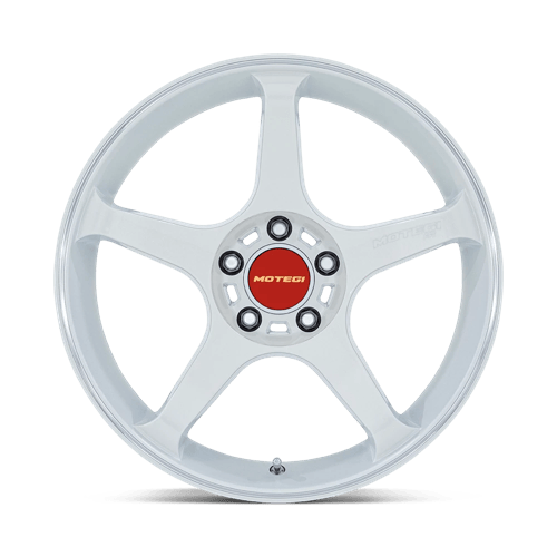 Motegi MR159 BATTLE V – 18X9.5 – 5X114.3 – 38 mm – MATSURI WHITE PEARL MACH LIP