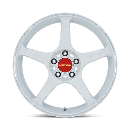 Motegi MR159 BATTLE V – 18X9.5 – 5X114.3 – 38 mm – MATSURI WHITE PEARL MACH LIP