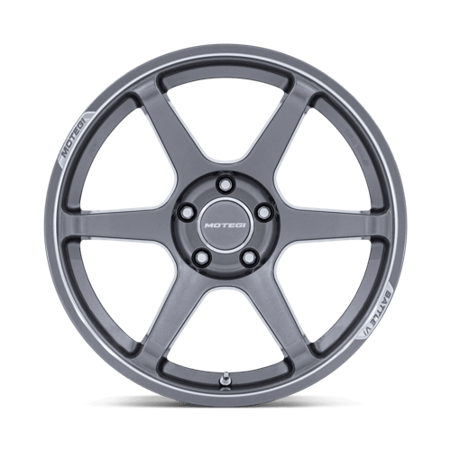 Motegi MR160 BATTLE VI – 18X9.5 – 5X114.3 – 0 mm – GLOSS GUNZILLA W/ MACHINED LIP