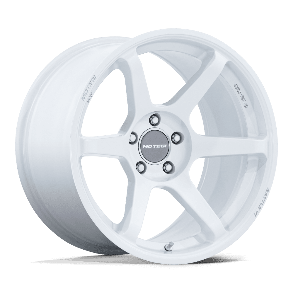 Motegi MR160 BATTLE VI – 18X8.5 – 5X114.3 – 22 mm – MATSURI WHITE PEARL