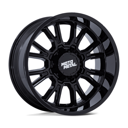 Moto Metal MO810 LEGACY – 20X9 – 5X139.7/5X150 – 1 mm – GLOSS BLACK