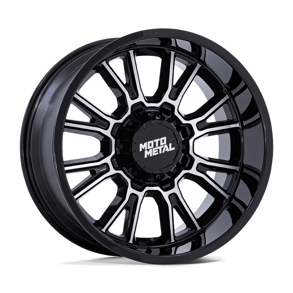 Moto Metal MO810 LEGACY – 18X9 – BLANK – 20 mm – GLOSS BLACK MACHINED