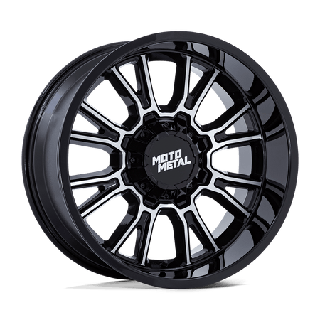 Moto Metal MO810 LEGACY – 17X9 – BLANK – 20 mm – GLOSS BLACK MACHINED