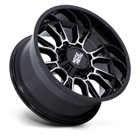 Moto Metal MO810 LEGACY – 17X9 – BLANK – 1 mm – GLOSS BLACK MACHINED